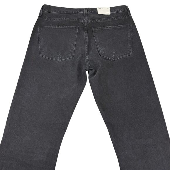 NWT AGOLDE Cherie High Rise Straight Size 29 Distortion - Picture 7 of 8